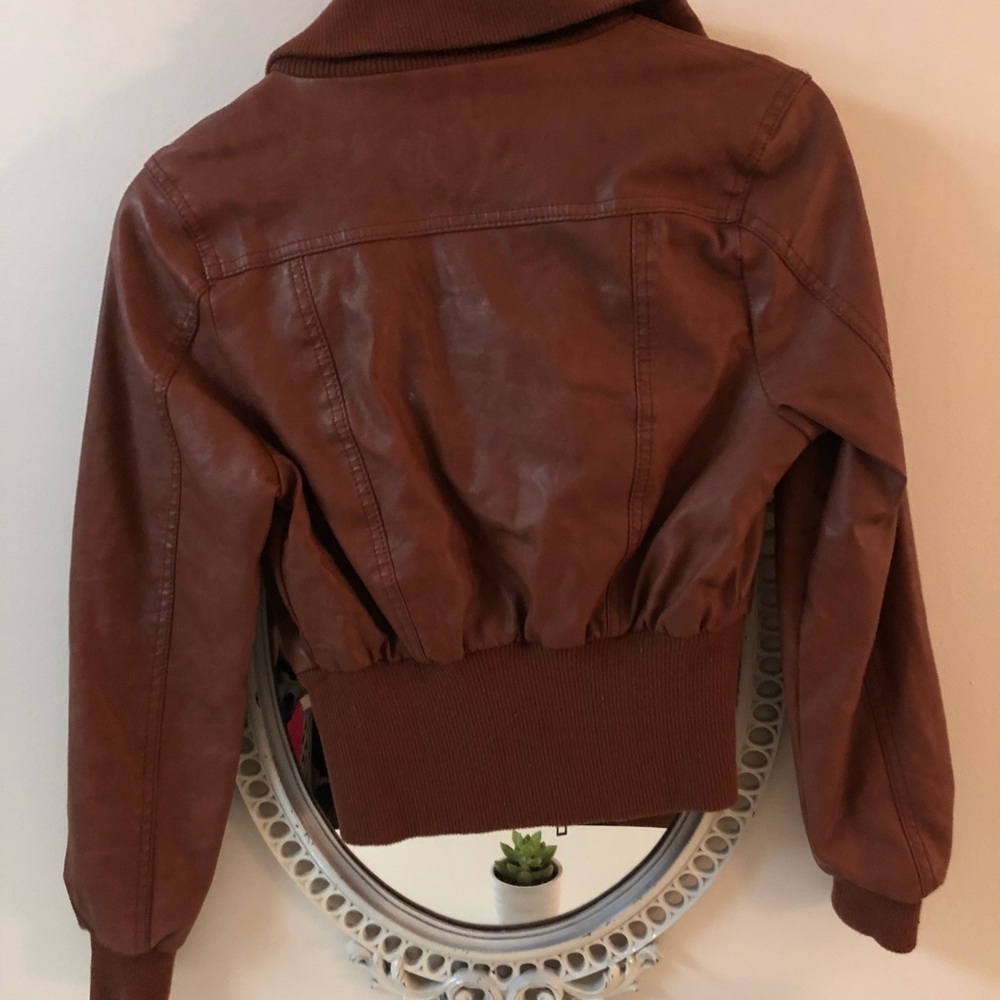 Leather jacket medium